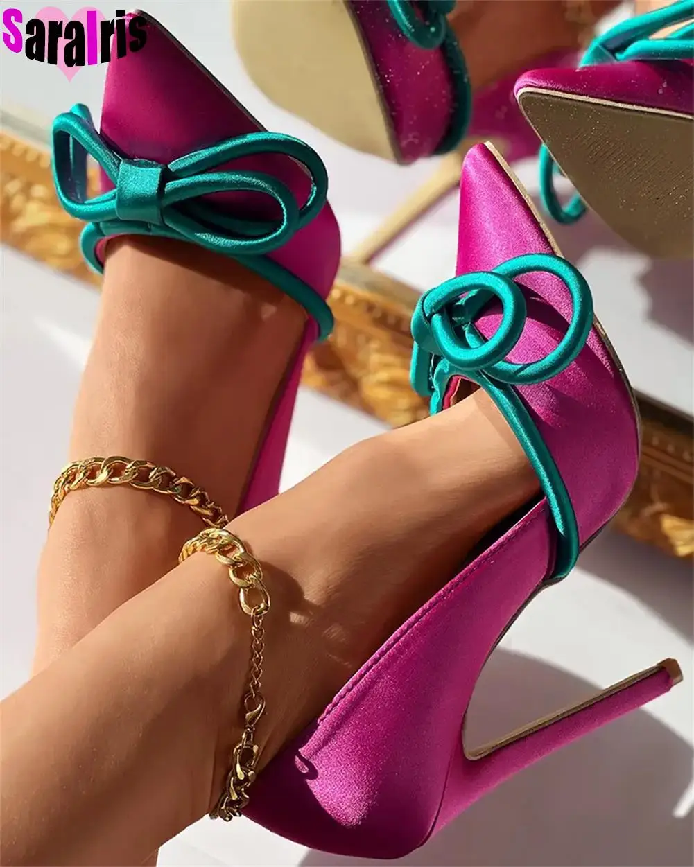 2023 Spring New Sexy Party Women Pumps Pointed Toe Thin High Heels Classic Autumn Shoes For Woman Banquet Mature Pumps Office
2023 Spring New Sexy Party Women Pumps Pointed Toe Thin High Heels Classic Autumn Shoes For Woman Banquet Mature Pumps Office