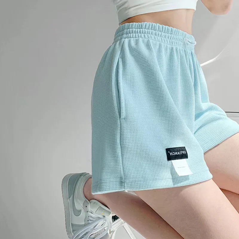 2023 New Style Short Women'S High Waist Straight Home Waffle Half Pants Fashion Elastic Waist Hot Selling Fitness Sports Pants
2023 New Style Short Women'S High Waist Straight Home Waffle Half Pants Fashion Elastic Waist Hot Selling Fitness Sports Pants