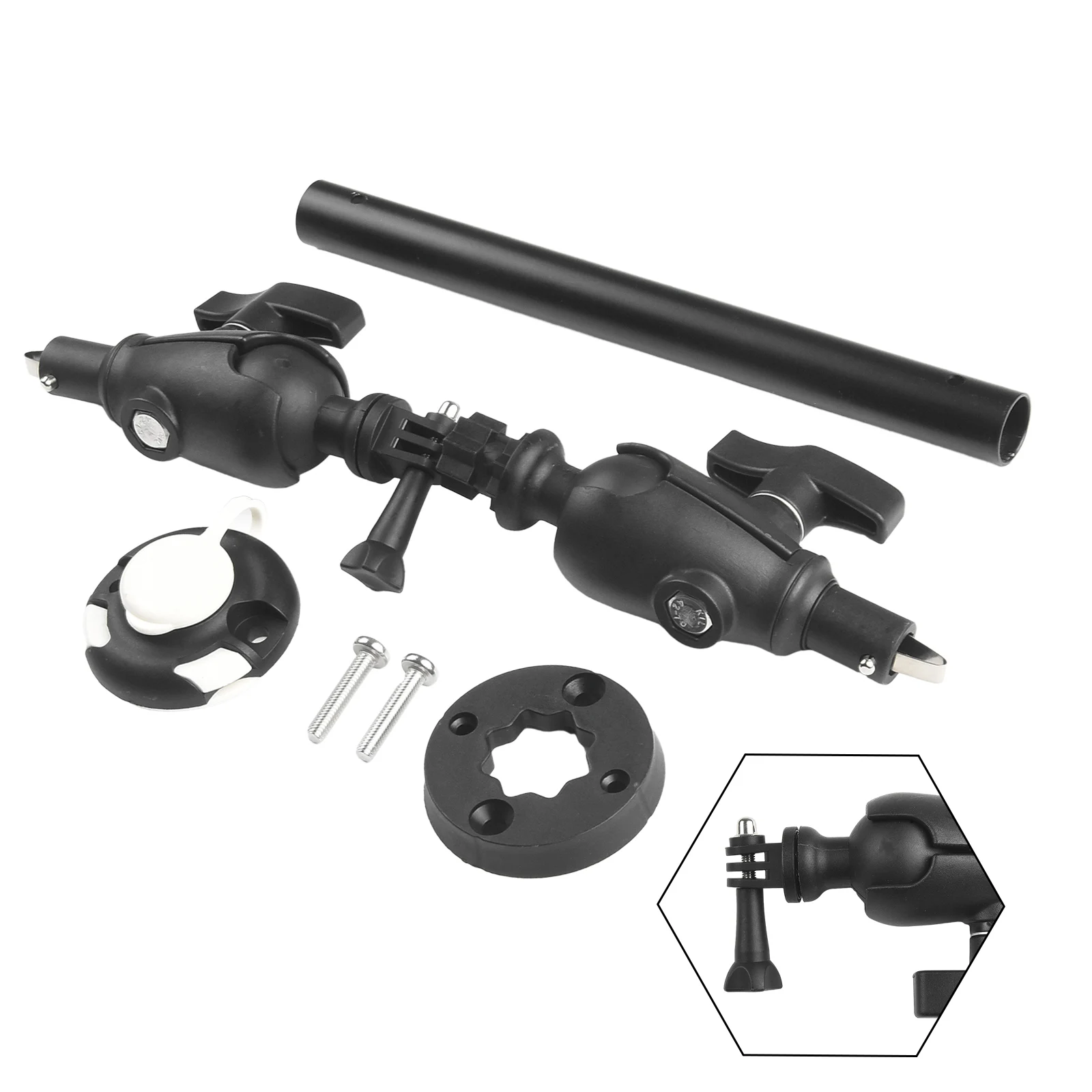 Camera Mount Kit Bracket Stainless Steel Aluminum Camera Mounts Canoes Kayaks Accessories Light In Weight Brand New High Quality
Camera Mount Kit Bracket Stainless Steel Aluminum Camera Mounts Canoes Kayaks Accessories Light In Weight Brand New High Quality