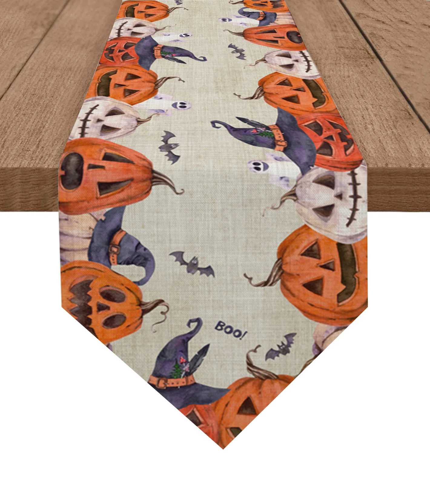 Halloween Pumpkin Bat Table Runner Christmas Party Dining Table Runner Placemat Home Kitchen Table Decor
Halloween Pumpkin Bat Table Runner Christmas Party Dining Table Runner Placemat Home Kitchen Table Decor