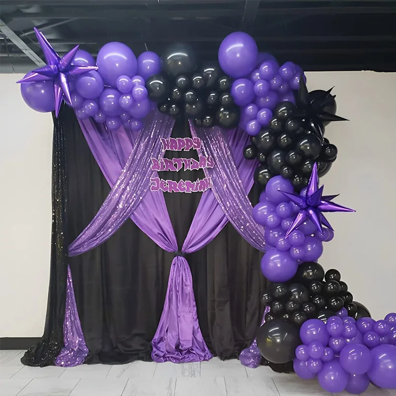 122pcs Black Purple Balloon Garland Arch Kit Latex Balloon For Wedding Engagement Graduation Party Kids Birthday Decorations
122pcs Black Purple Balloon Garland Arch Kit Latex Balloon For Wedding Engagement Graduation Party Kids Birthday Decorations