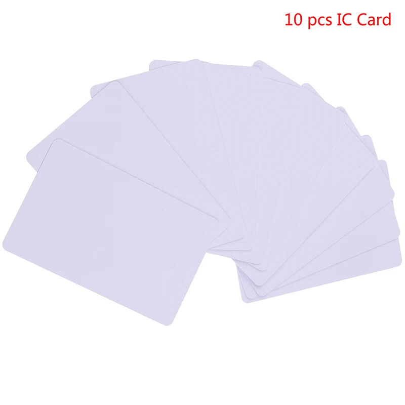 10 шт./лот RFID-карта 13,56 МГц IC-карты MF S50 Classic 1K M1 Бесконтактный Смарт 0,8 мм для системы контроля доступа
10 шт./лот RFID-карта 13,56 МГц IC-карты MF S50 Classic 1K M1 Бесконтактный Смарт 0,8 мм для системы контроля доступа