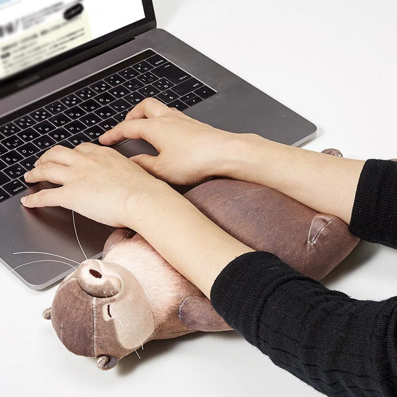 Cute Otter Stuffed Down Cotton Pencil Case Wrist Pad Pillow Children Kids Girls Birthday Gifts Plush Toys Desktop Decoration
Cute Otter Stuffed Down Cotton Pencil Case Wrist Pad Pillow Children Kids Girls Birthday Gifts Plush Toys Desktop Decoration