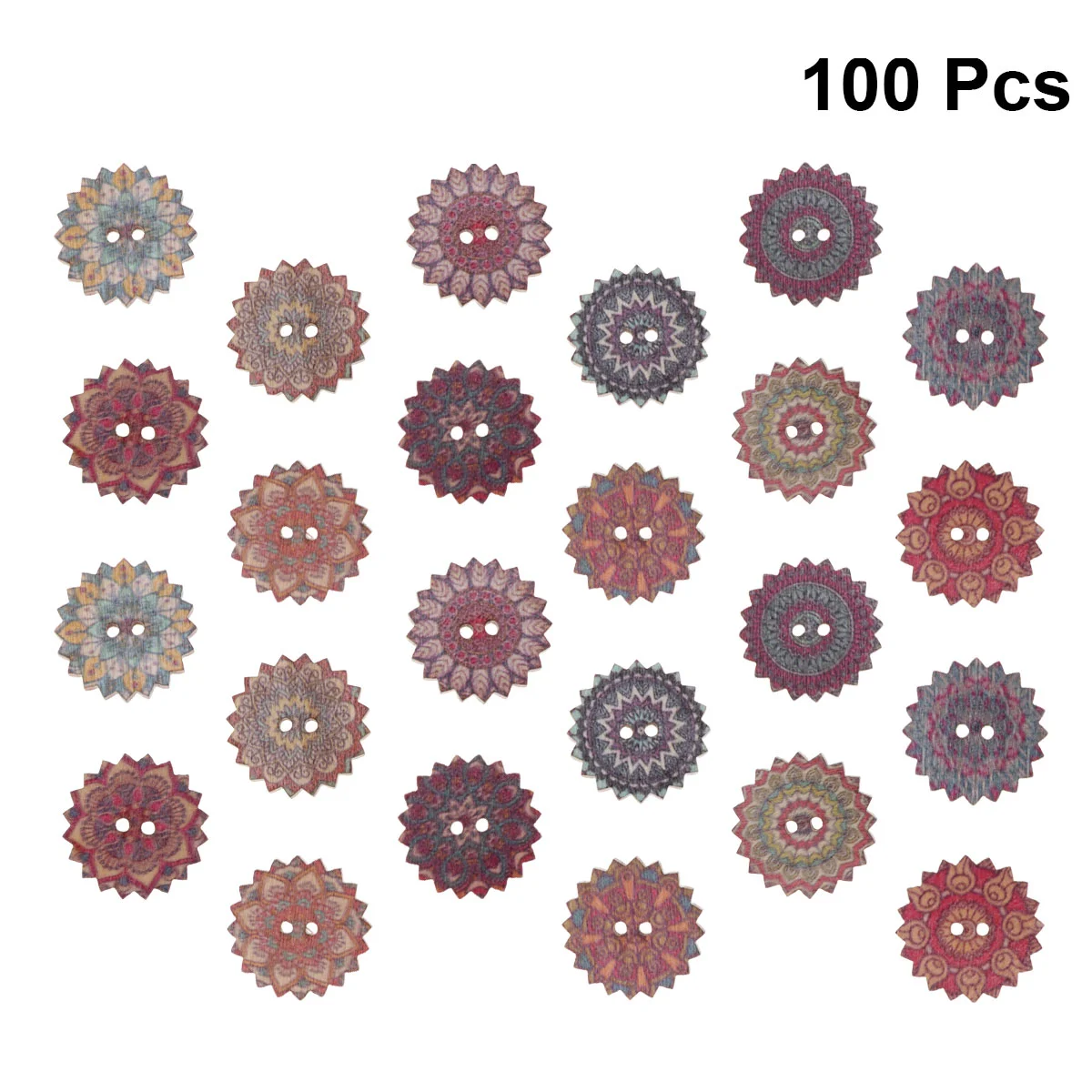 100 Pcs Buttons Clothes Jacket Buttons Wooden Button Craft DIY Buttons Crafts Buttons Sewing Buttons Decorative Flower Buttons
100 Pcs Buttons Clothes Jacket Buttons Wooden Button Craft DIY Buttons Crafts Buttons Sewing Buttons Decorative Flower Buttons