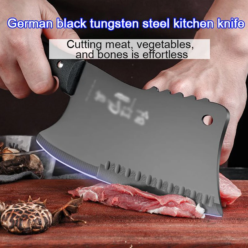 Kitchen Cleaver Handmade Chopper Chef 3cr13 Stainless Steel Knife Professional Kitchen Knives Meat Vege Slicer Chopping Knife
Kitchen Cleaver Handmade Chopper Chef 3cr13 Stainless Steel Knife Professional Kitchen Knives Meat Vege Slicer Chopping Knife