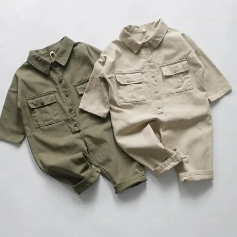 Children Jumpsuit Overalls Cotton Solid Color Korean Style 1-6Yrs Kids Suspender Spring Autumn Baby Girls Boys Jumpsuit
Children Jumpsuit Overalls Cotton Solid Color Korean Style 1-6Yrs Kids Suspender Spring Autumn Baby Girls Boys Jumpsuit