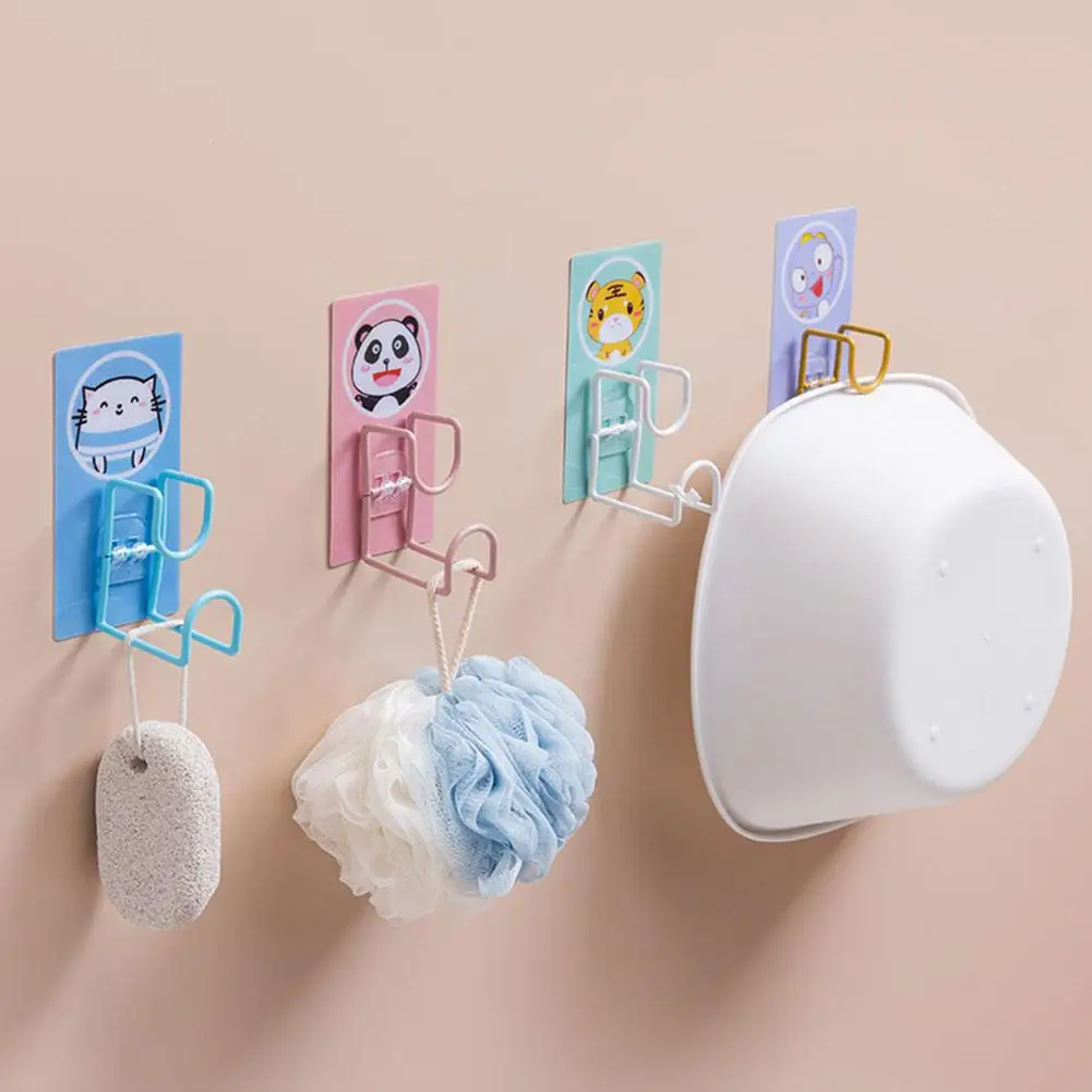Cartoon Basin Hook Multifunctional Adhesive Hooks Wall Mop Holder Brush Broom Organizer Rack For Bathroom Kitchen Hooks V0x6
Cartoon Basin Hook Multifunctional Adhesive Hooks Wall Mop Holder Brush Broom Organizer Rack For Bathroom Kitchen Hooks V0x6