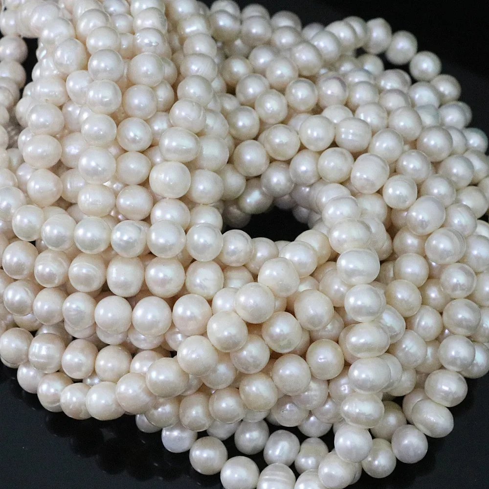 Fashion Natural White Freshwater Pearl Round Loose Beads 9-10mm Charms Women Diy Fine Jewelry Making 15inch Free Shipping
Fashion Natural White Freshwater Pearl Round Loose Beads 9-10mm Charms Women Diy Fine Jewelry Making 15inch Free Shipping