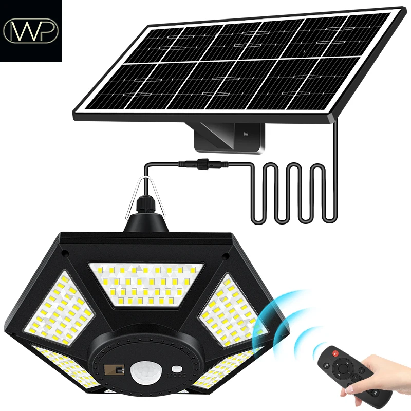 Solar Pendant Lights Outdoor Indoor with Remote 180LED Solar Shed Light Motion Sensor 5 Lighting Modes for Garage Patio Barn
Solar Pendant Lights Outdoor Indoor with Remote 180LED Solar Shed Light Motion Sensor 5 Lighting Modes for Garage Patio Barn