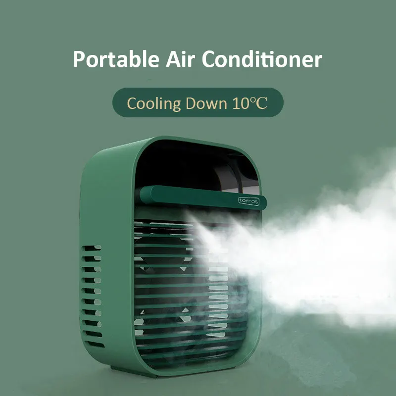 Ice Cube Desktop Water Cooling Fan Portable Air Cooler Humidifiers Table Air Cooling Low Noise Fan For Home Office
Ice Cube Desktop Water Cooling Fan Portable Air Cooler Humidifiers Table Air Cooling Low Noise Fan For Home Office
