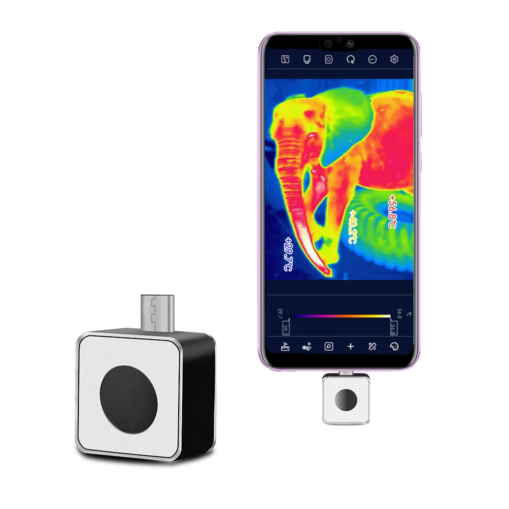 NOYAFA Thermal imager for phone USB Type-C 256*192 Resolution professional factory thermal camera
NOYAFA Thermal imager for phone USB Type-C 256*192 Resolution professional factory thermal camera