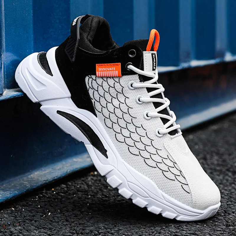 Men Sneakers Men Sports Shoes Leather + Mesh Male Casual Shoes flying weaving Running Shoes Heightening Board Shoes Men Loafers
Men Sneakers Men Sports Shoes Leather + Mesh Male Casual Shoes flying weaving Running Shoes Heightening Board Shoes Men Loafers