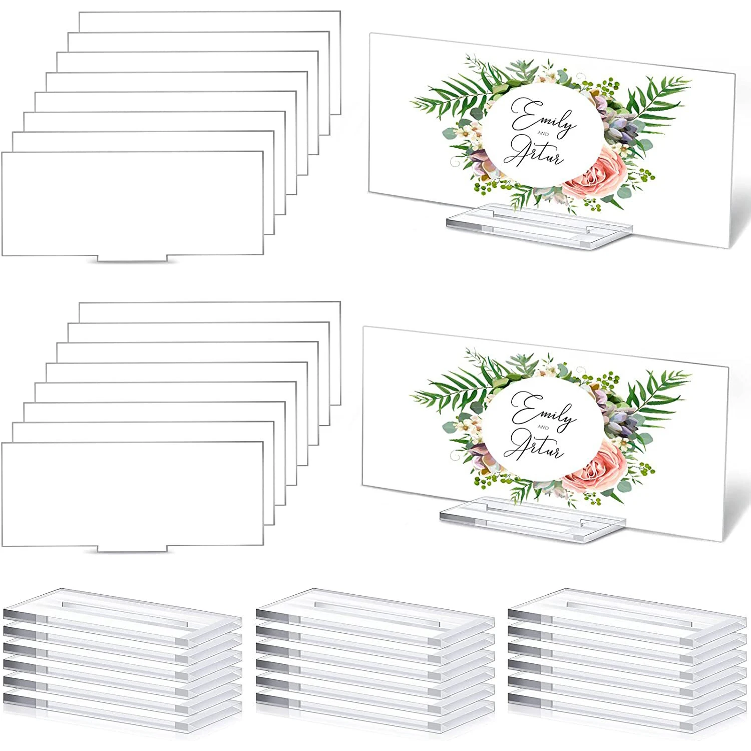 Acrylic Desk Name Plaque Sign Personalized Name Plate Clear Acrylic Panel Rectangle Acrylic Sheet Blank for Office Desk Deco
Acrylic Desk Name Plaque Sign Personalized Name Plate Clear Acrylic Panel Rectangle Acrylic Sheet Blank for Office Desk Deco