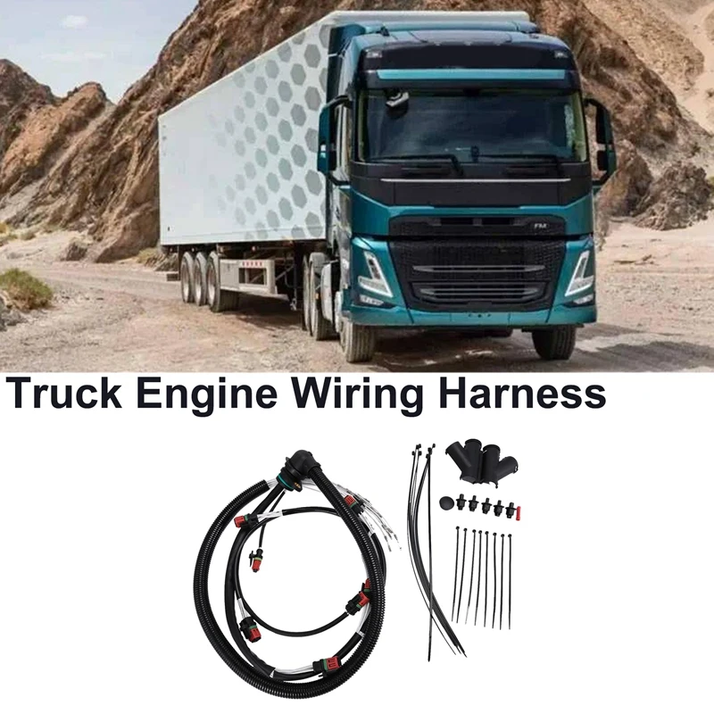 Truck Cable Harness Injector Engine Wiring For Volvo Truck Parts 22347607 21822967
Truck Cable Harness Injector Engine Wiring For Volvo Truck Parts 22347607 21822967