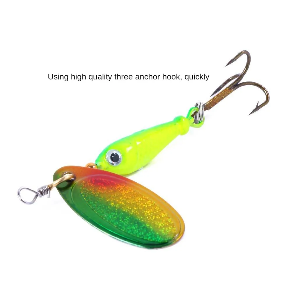 

Spinner Lure5.5cm 9g Fishing Lure With Treble Hook Metal Spoon Baits Hard Pesca Crankbait Fishing Lure Fishing Tackle
