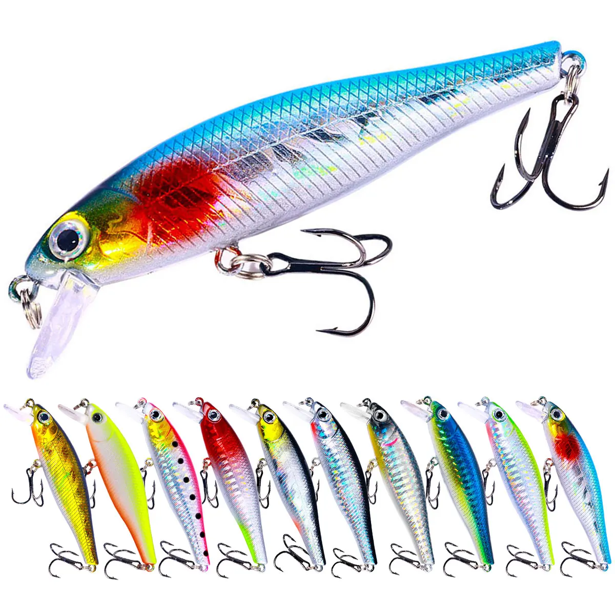 Newup Minnow Jerkbait Fishing Lure 8.8cm 9g Isca Artificial Carkbait Wobblers Swimbait Fishing Tackle for Bass Pike Carp
Newup Minnow Jerkbait Fishing Lure 8.8cm 9g Isca Artificial Carkbait Wobblers Swimbait Fishing Tackle for Bass Pike Carp