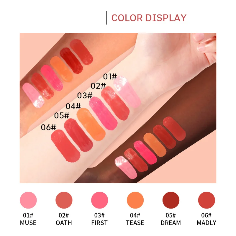 6 colors without logo hydrating liquid blush LOVE ME SILKY LIQUID BLUSH custom logo makeup blush DB19
6 colors without logo hydrating liquid blush LOVE ME SILKY LIQUID BLUSH custom logo makeup blush DB19