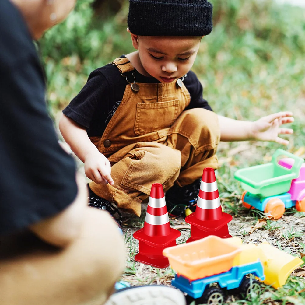 12 Pcs Roadblock Sand Table Model Mini Traffic Coness For Kids Tiny Traffic Cones Education Toy Signs Safety Toys DIY Ornaments
12 Pcs Roadblock Sand Table Model Mini Traffic Coness For Kids Tiny Traffic Cones Education Toy Signs Safety Toys DIY Ornaments