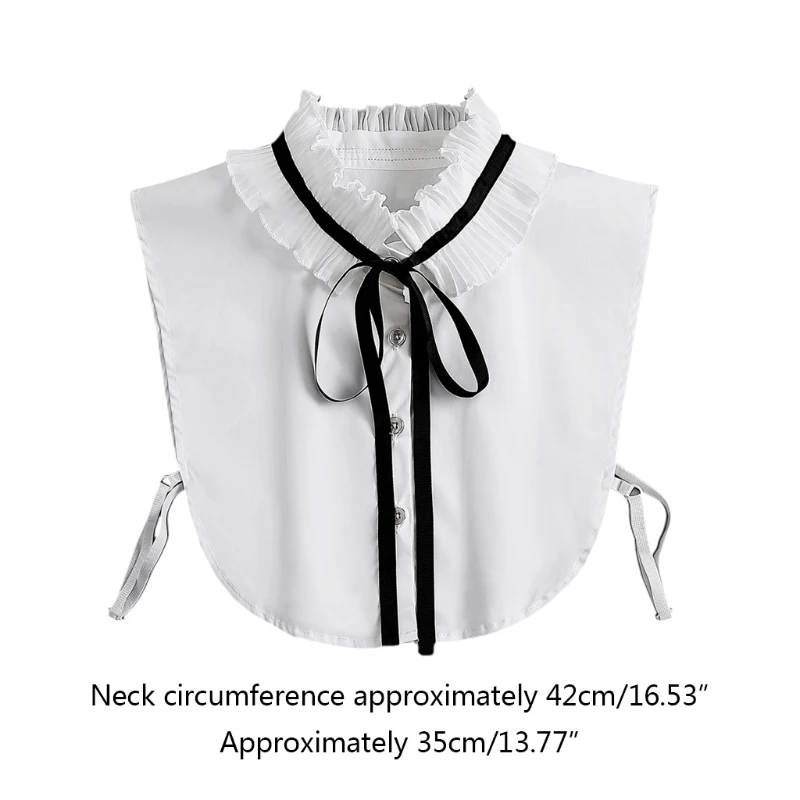 Женская белая блузка-полурубашка в Корейском стиле, винтажная элегантная плиссированная блузка с ленточным бантом и воротником-стойкой
Женская белая блузка-полурубашка в Корейском стиле, винтажная элегантная плиссированная блузка с ленточным бантом и воротником-стойкой