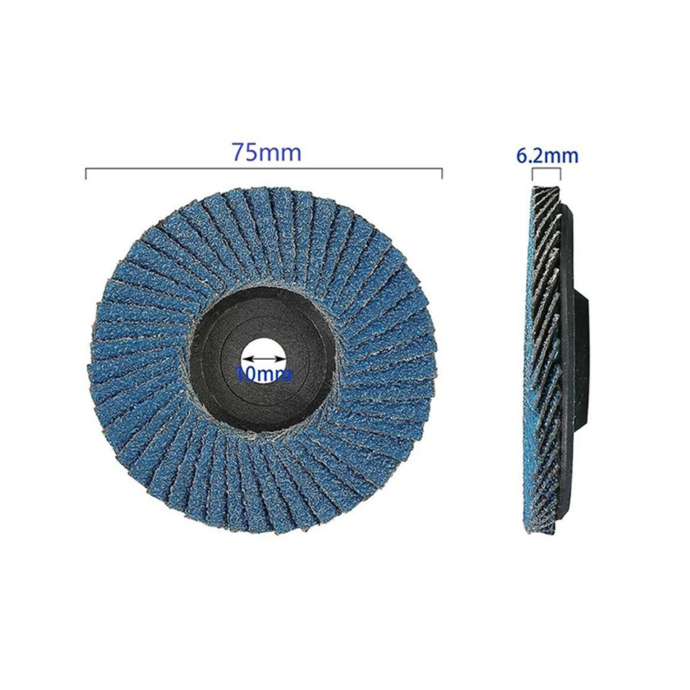 5PCS 75mm Cutting Discs Flat Flap Discs Grinding Wheel For Angle Grinder Wood Tile Stone Cutting Tools Angle Grinder Attachment
5PCS 75mm Cutting Discs Flat Flap Discs Grinding Wheel For Angle Grinder Wood Tile Stone Cutting Tools Angle Grinder Attachment