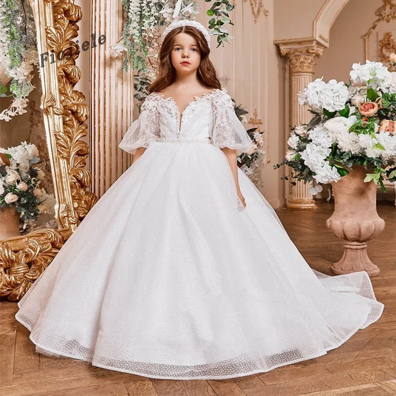 White Lace Flower Girl Dresses Cute Girl Princess Dress Girl Wedding Party Dress Child Kids Dresses
White Lace Flower Girl Dresses Cute Girl Princess Dress Girl Wedding Party Dress Child Kids Dresses