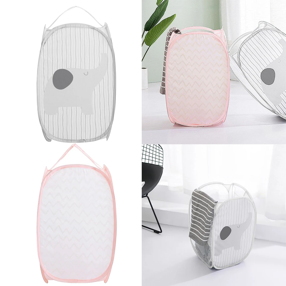 Nylon Mesh Dirty Laundry Basket Foldable Organizer Bucket Laundry Basket Clothing Children Toy Large Capacity Storage Home
Nylon Mesh Dirty Laundry Basket Foldable Organizer Bucket Laundry Basket Clothing Children Toy Large Capacity Storage Home