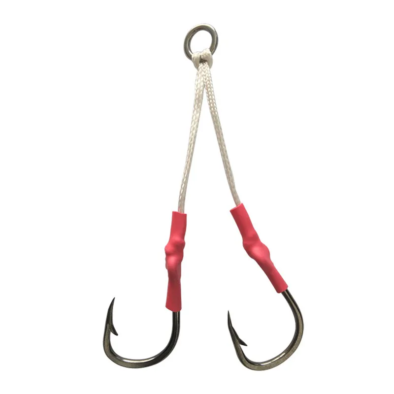 Ufishing Assist Jigging Hooks With Kevlar Line 2022 Big Game Stainless Steel Fishing Hook 50Pcs/Lot
Ufishing Assist Jigging Hooks With Kevlar Line 2022 Big Game Stainless Steel Fishing Hook 50Pcs/Lot