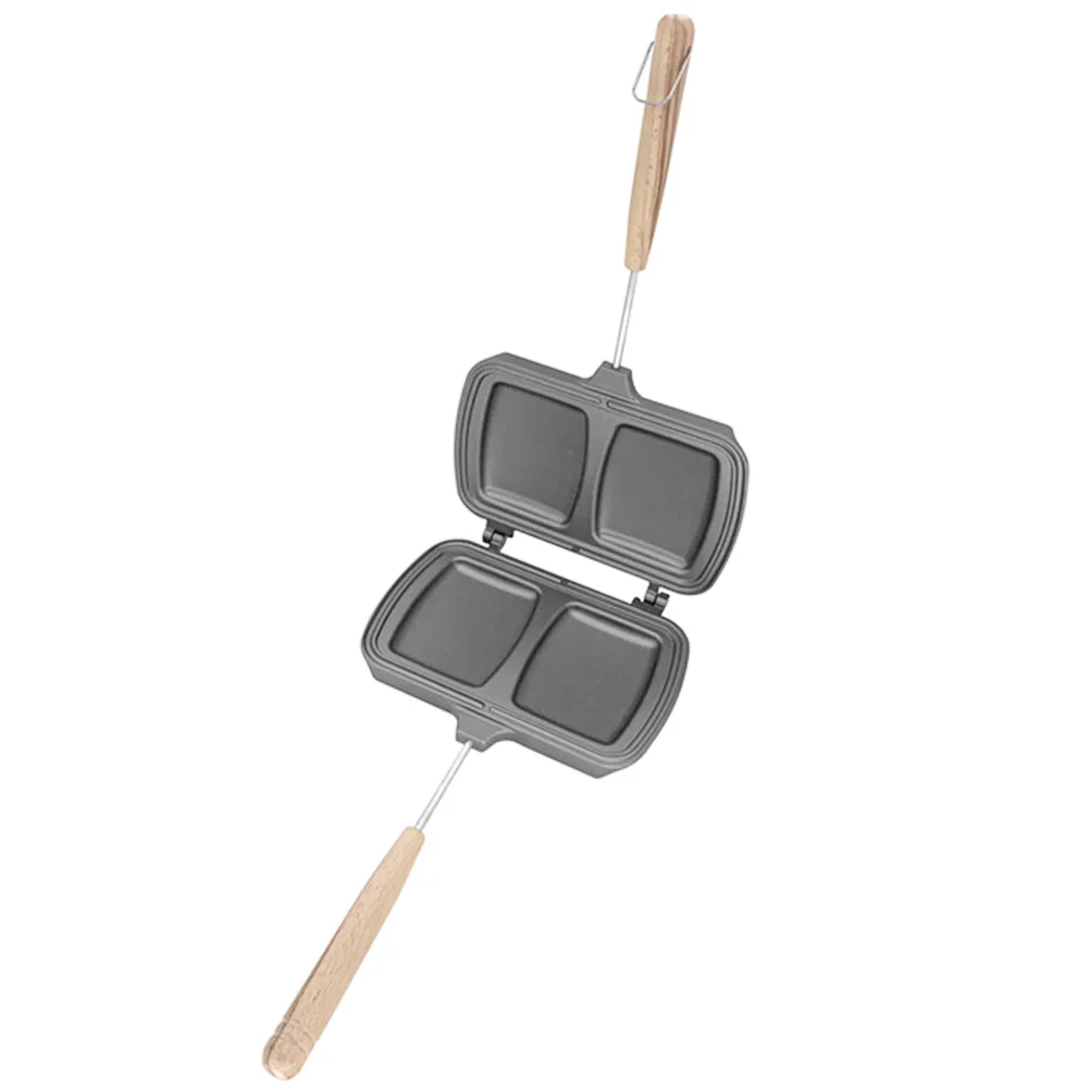 Pan Sandwich Frying Maker Bread Kitchen Breakfast Stovetop Scalding Panini Griddle Nonstick Cooker Handle Pancake Anti Cheese
Pan Sandwich Frying Maker Bread Kitchen Breakfast Stovetop Scalding Panini Griddle Nonstick Cooker Handle Pancake Anti Cheese