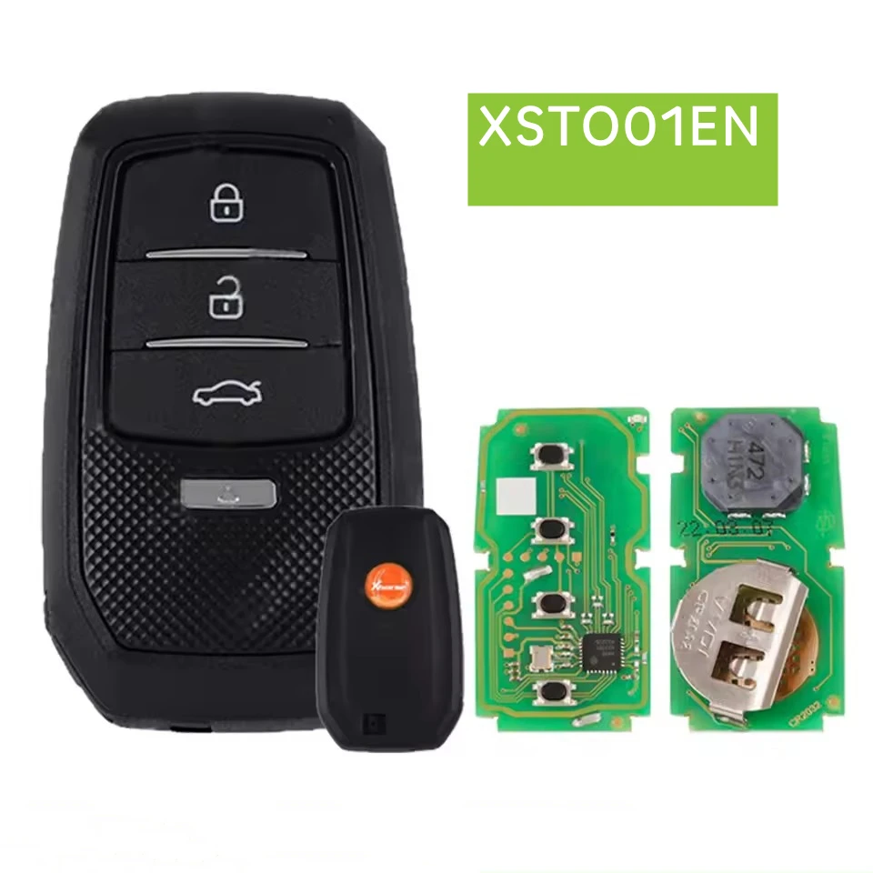 Xhorse XSTO01EN Смарт-ключ Универсальный TOY.T для Toyota XM38 Смарт-ключ с поддержкой корпуса ключа 4D 8A 4A
Xhorse XSTO01EN Смарт-ключ Универсальный TOY.T для Toyota XM38 Смарт-ключ с поддержкой корпуса ключа 4D 8A 4A