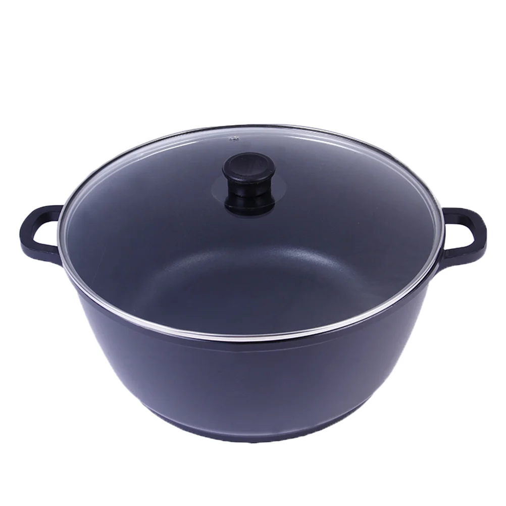 1pc Soup Pot Two Handle Health Stew Pot Soup Pot Cooking Pot Cookware for Restaurant
1pc Soup Pot Two Handle Health Stew Pot Soup Pot Cooking Pot Cookware for Restaurant