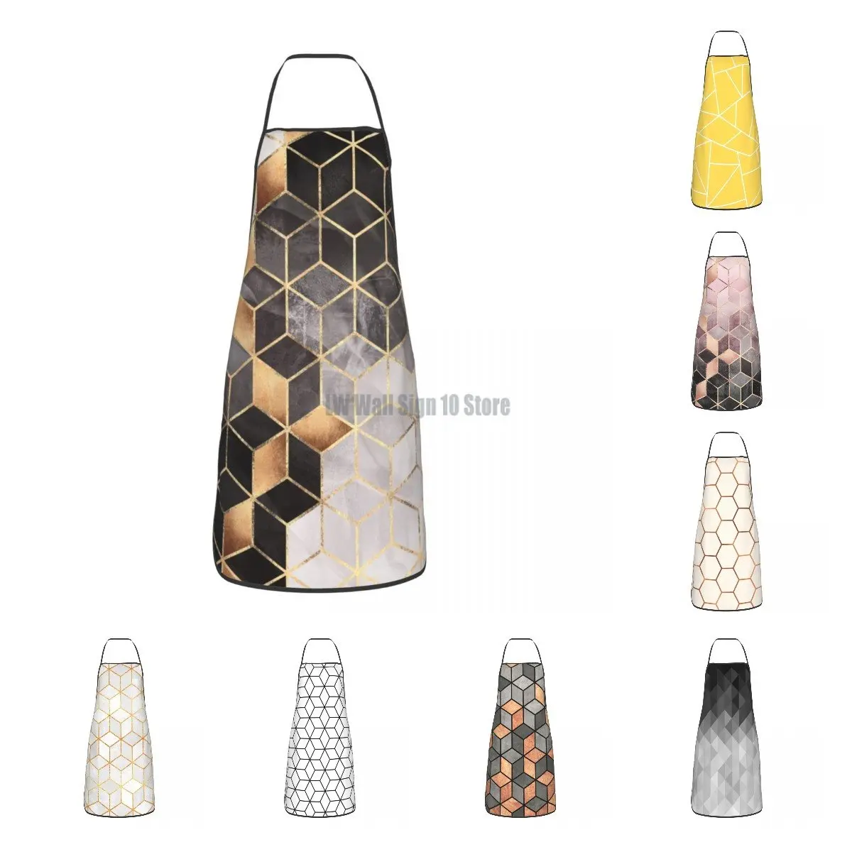Custom Bib Smoky Cubes Geometric Pattern Aprons Men Women Unisex Adult Chef Kitchen Cooking Abstract Tablier Cuisine Gardening
Custom Bib Smoky Cubes Geometric Pattern Aprons Men Women Unisex Adult Chef Kitchen Cooking Abstract Tablier Cuisine Gardening