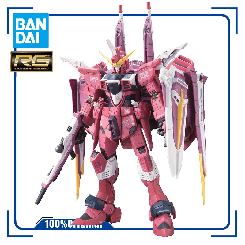 BANDAI RG 09 1/144 SEED ZGMF-X09A JUSTICE GUNDAM Action Toy Figures Assembly Model Boy's Holiday Gift
BANDAI RG 09 1/144 SEED ZGMF-X09A JUSTICE GUNDAM Action Toy Figures Assembly Model Boy's Holiday Gift