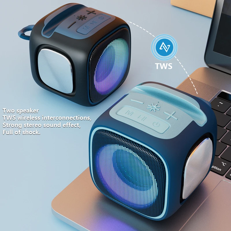 Портативная Bluetooth-колонка уличная мини-колонка FM-радио TF-аудио беспроводной