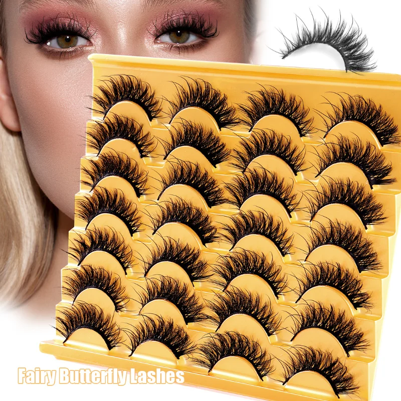 8D Three-dimensional Curling False Eyelashes 14 Pairs of Curling Simulated Eyelash Cosplay Manga Beauty Cosmetics Makeup Tools
8D Three-dimensional Curling False Eyelashes 14 Pairs of Curling Simulated Eyelash Cosplay Manga Beauty Cosmetics Makeup Tools