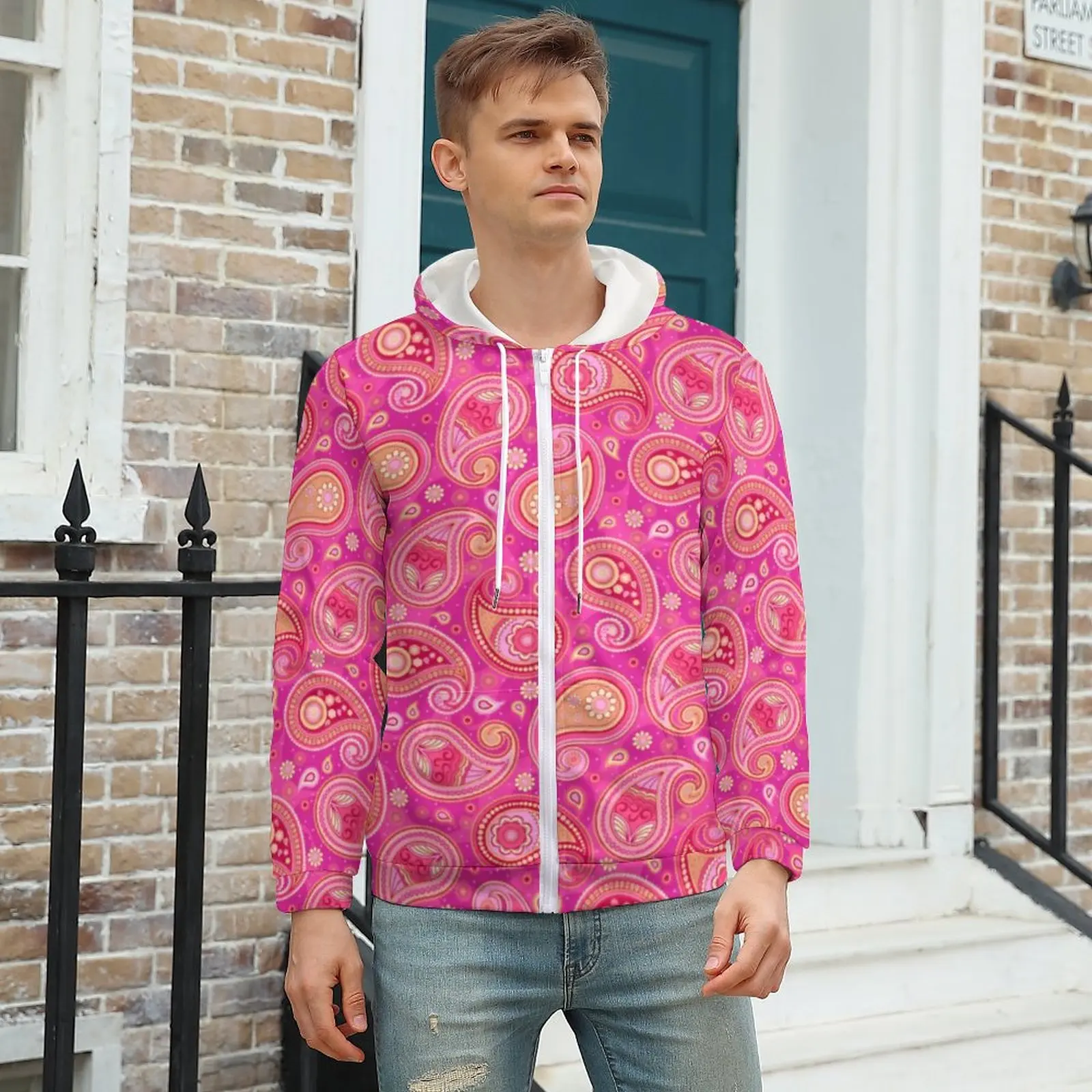 Elegant Paisley Print Loose Hoodies Men Vintage Floral Street Wear Hoodie Spring Long-Sleeve Cute Pattern Hooded Sweatshirts
Elegant Paisley Print Loose Hoodies Men Vintage Floral Street Wear Hoodie Spring Long-Sleeve Cute Pattern Hooded Sweatshirts