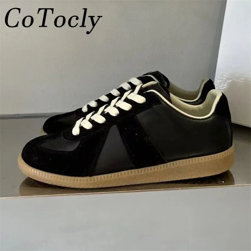 Spring New Leather Sneakers Women Breathable Lace Up Outdoor Flat Shoes Woman Comfort Vulcanized Shoes Zapatos Mujer 2023
Spring New Leather Sneakers Women Breathable Lace Up Outdoor Flat Shoes Woman Comfort Vulcanized Shoes Zapatos Mujer 2023