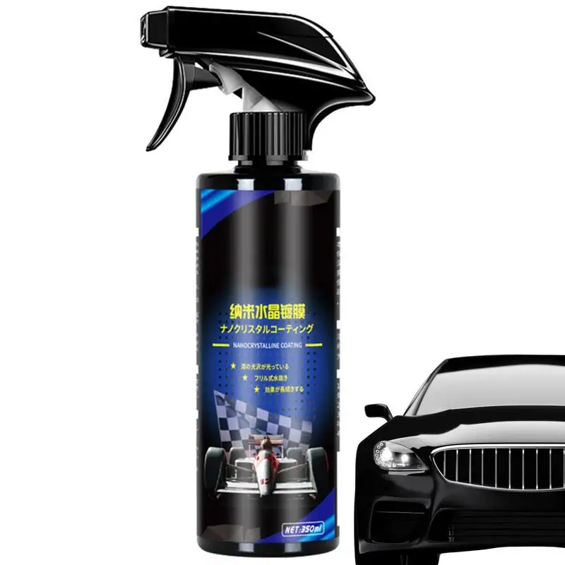 

Spray Coating Agent Car Polish Liquid Waterless Wash Wax Hydrophobic Coat Polish And Polymer Paint Sealant Detail Protection