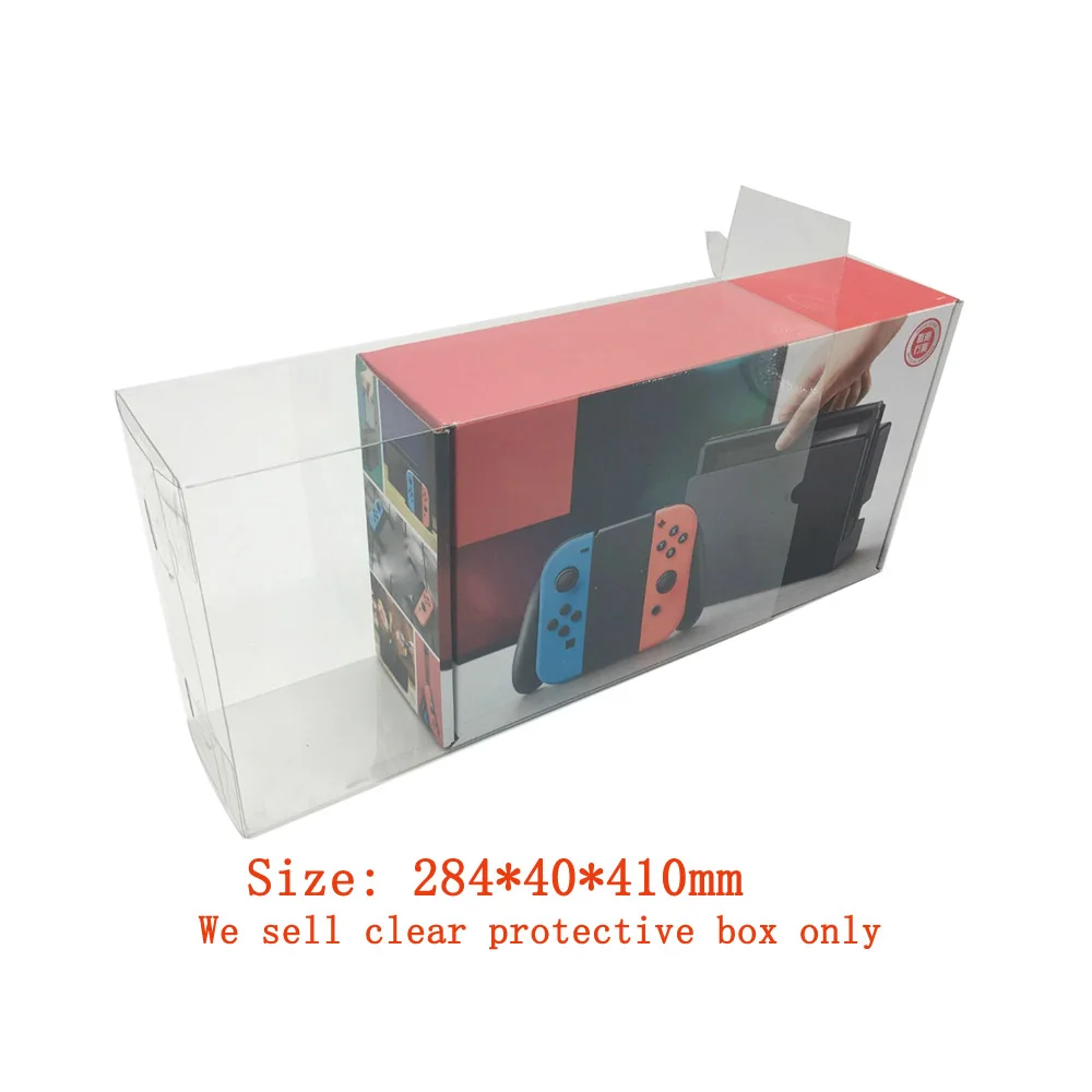 

Прозрачный пластиковый чехол для игровой консоли Nintendo Switch NS, 50 шт.