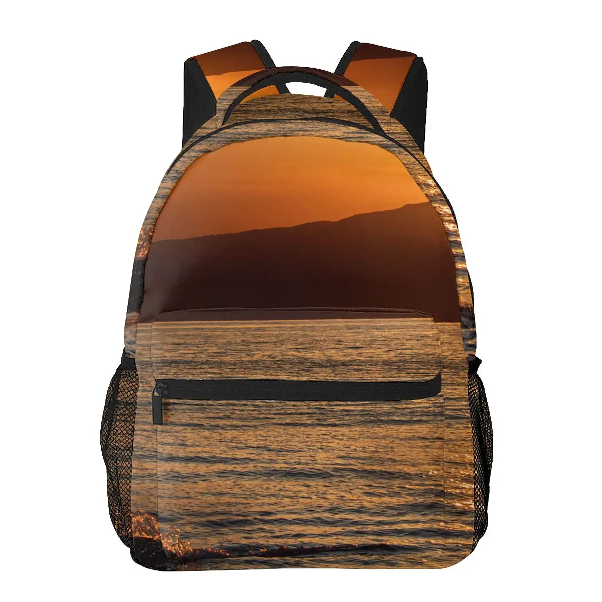Casual New Simple Women Backpack for Teenage Travel Shoulder Bag Happy Striped Dolphin Jumping Outside The Sea At Sunset
Casual New Simple Women Backpack for Teenage Travel Shoulder Bag Happy Striped Dolphin Jumping Outside The Sea At Sunset