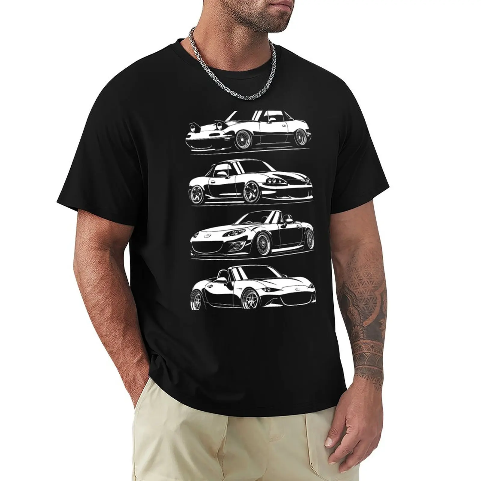 

Generations. MX5 Miata T-Shirt Customized T Shirts T-shirt For A Boy Hippie Clothes New Edition T Shirt T Shirts For Men Pack