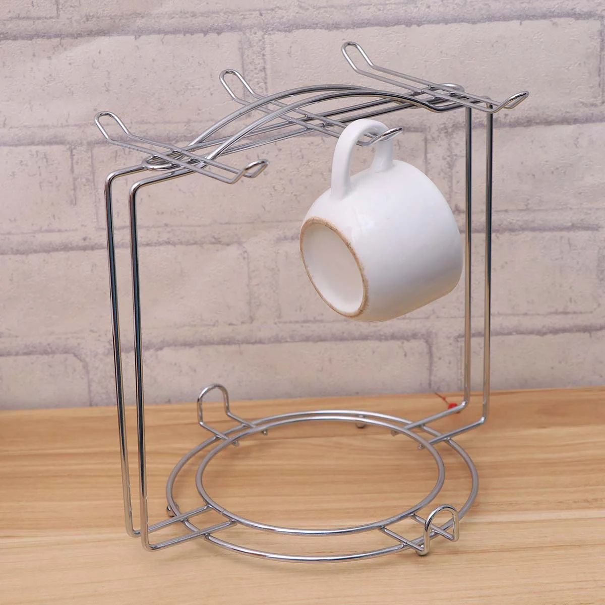 Mug Holder Coffee Cup Rack Stand Tree Organizer Tea Display Plate Countertop Hanger Storage Drying Metal Steel Stainless Shelf
Mug Holder Coffee Cup Rack Stand Tree Organizer Tea Display Plate Countertop Hanger Storage Drying Metal Steel Stainless Shelf