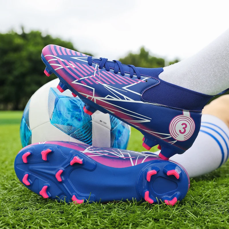 High Ankle Soccer Shoes Men Outdoor Non-slip Football Boots TF/GF Training Women Big Size 46 47 48 Cleats Grass Soccer Sneakers
High Ankle Soccer Shoes Men Outdoor Non-slip Football Boots TF/GF Training Women Big Size 46 47 48 Cleats Grass Soccer Sneakers