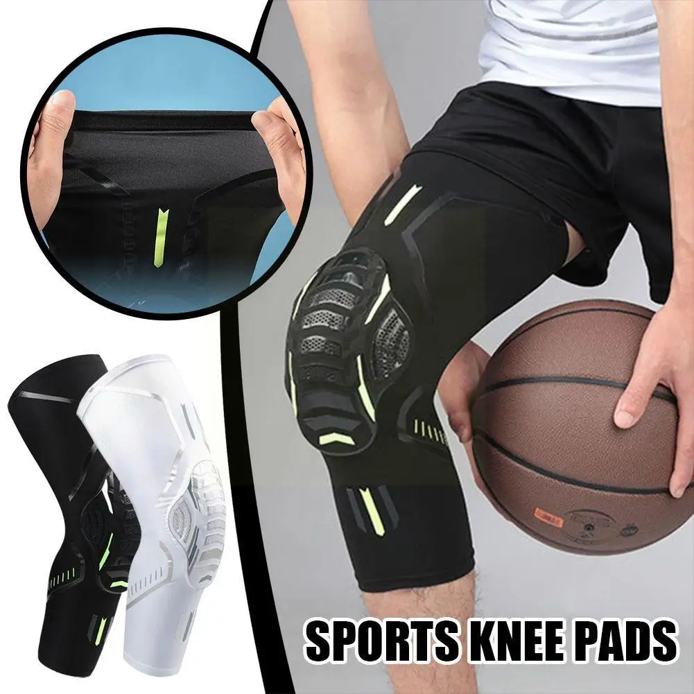 

Basketball Knee Pads Non-slip Spandex Mountaineering Gear Cycling Training Protective Elastic Support Bracers Sports Fitnes Z3B4