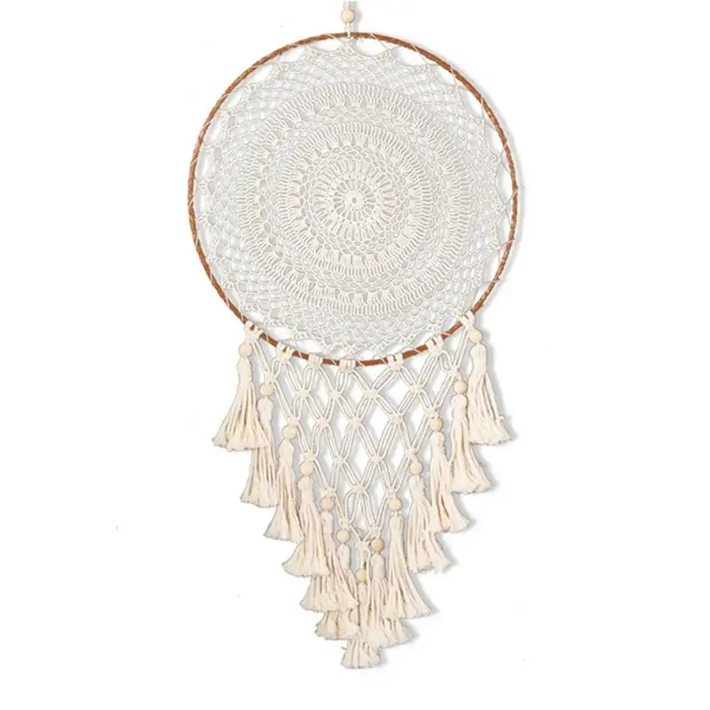 Style Dream Catcher Wall Hanging Macrame Handmade Tassels Pendant Dreamcatcher Christmas For Apartment Girl Bedroom Decoration
Style Dream Catcher Wall Hanging Macrame Handmade Tassels Pendant Dreamcatcher Christmas For Apartment Girl Bedroom Decoration
