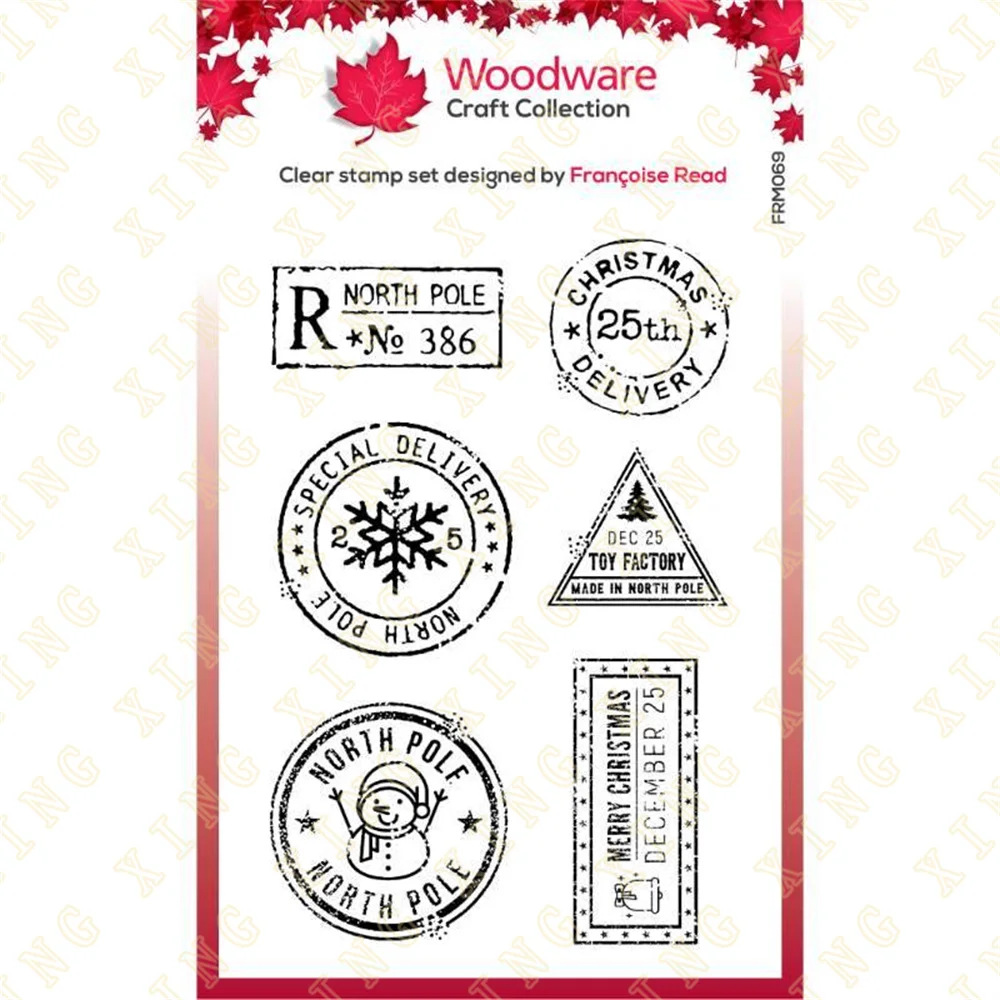 Christmas Postmarks 2023 New Arrival Silicone Stamps DIY Scrapbook Diary Decoration Embossed Paper Card Album Craft Template
Christmas Postmarks 2023 New Arrival Silicone Stamps DIY Scrapbook Diary Decoration Embossed Paper Card Album Craft Template