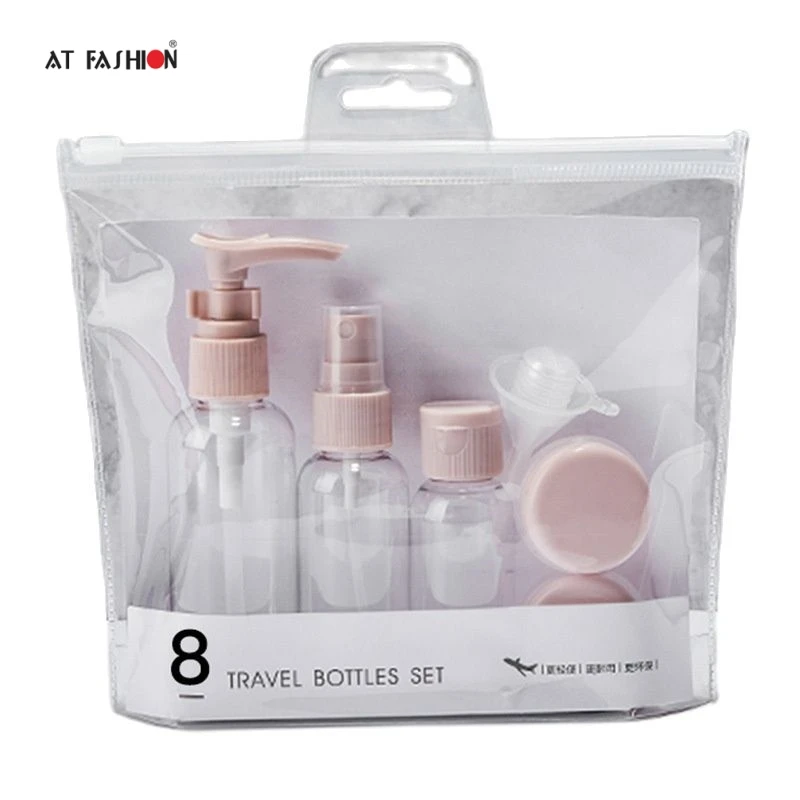 8pcs 50ml 80ml 10g Travel Portable Bottle Set Transparent Cosmetic Refillable Bottle Lotion Cream Bottle Spray Empty Bottle
8pcs 50ml 80ml 10g Travel Portable Bottle Set Transparent Cosmetic Refillable Bottle Lotion Cream Bottle Spray Empty Bottle