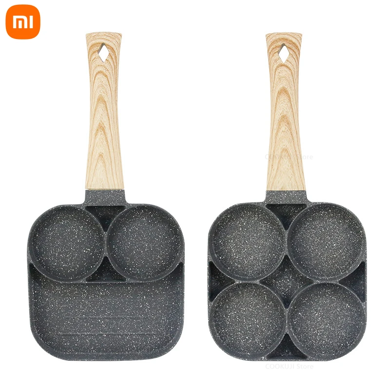 Сковорода для жарки Xiaomi с 2/4 отверстиями, плотная сковорода для Омлетов, антипригарная сковорода для оладий, стейков, приготовления яиц, вет...
Сковорода для жарки Xiaomi с 2/4 отверстиями, плотная сковорода для Омлетов, антипригарная сковорода для оладий, стейков, приготовления яиц, вет...