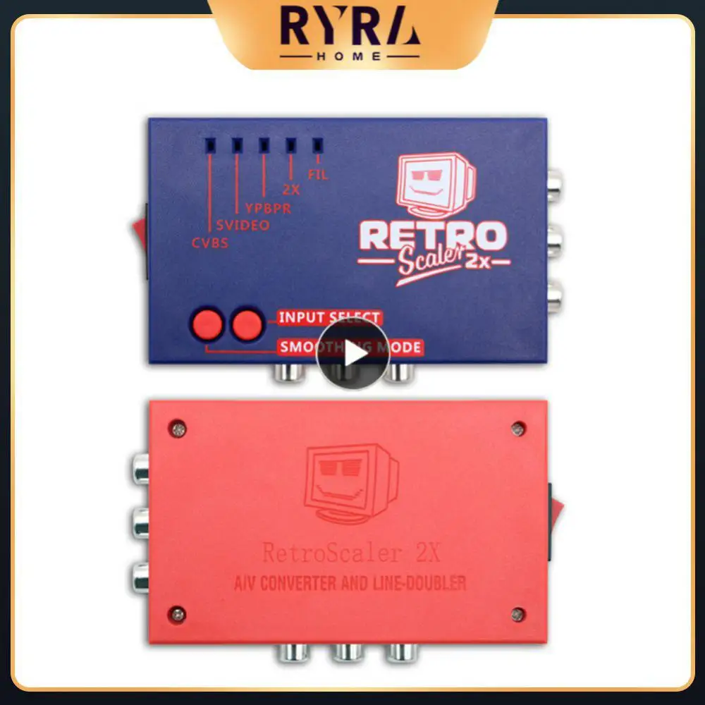 Bitfunx RetroScaler2x A/V to HDMI-compatible Converter and Line-doubler for Retro Game Consoles PS2/N64/NES/Dreamcast/Saturn
Bitfunx RetroScaler2x A/V to HDMI-compatible Converter and Line-doubler for Retro Game Consoles PS2/N64/NES/Dreamcast/Saturn