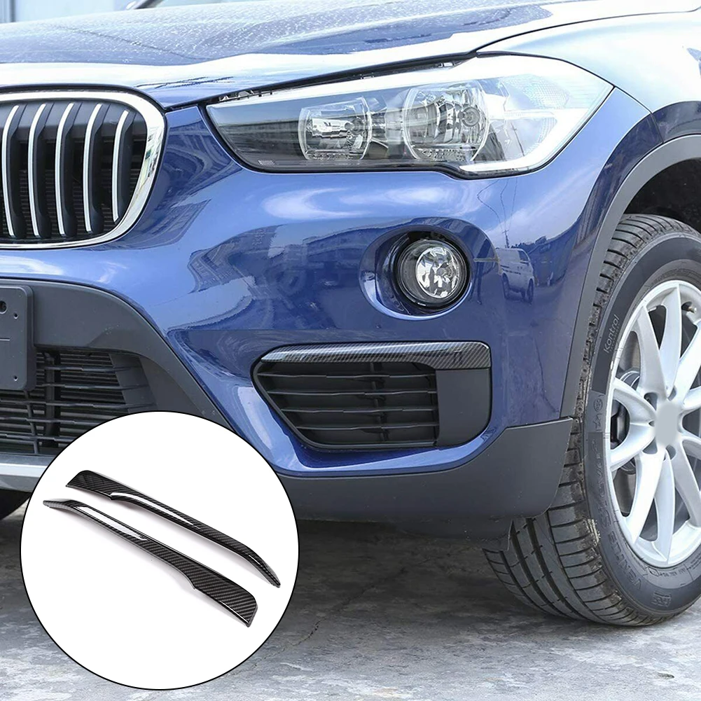 ABS Carbon Fiber Black Front Bumper Fog Light Cover Trim 2pcs For BMW X1 F48 2016-2020 Provides A High-class And Fashionable Dec
ABS Carbon Fiber Black Front Bumper Fog Light Cover Trim 2pcs For BMW X1 F48 2016-2020 Provides A High-class And Fashionable Dec