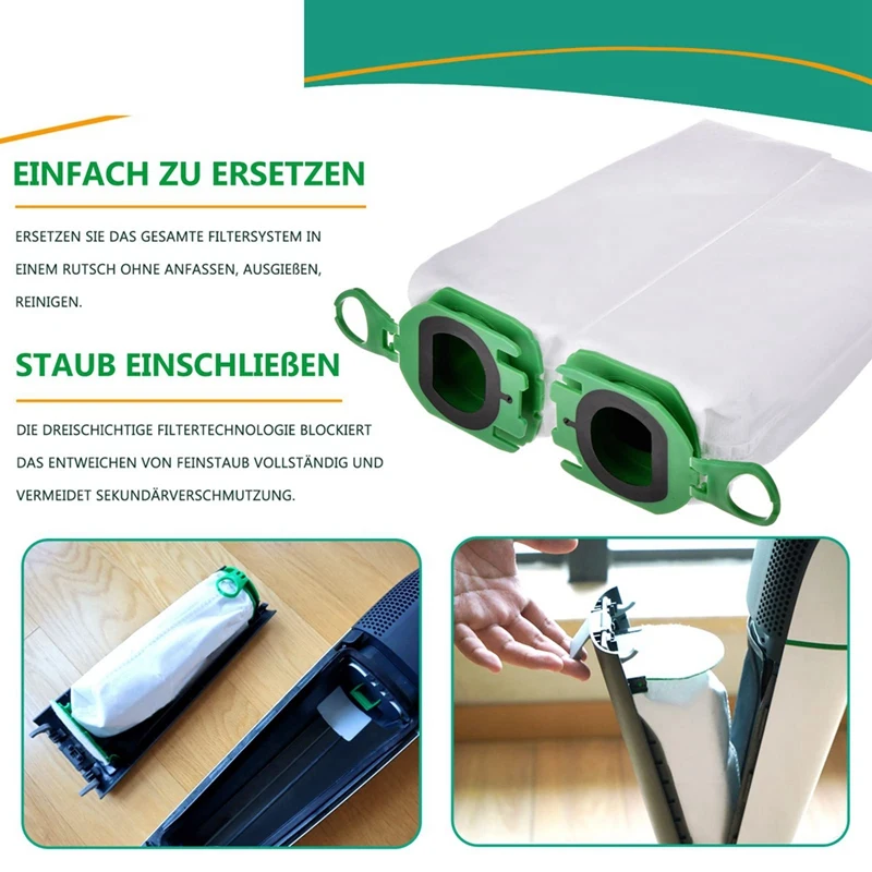 Replacement Parts Dust Bag Compatible For Vorwerk VB100 FP100 Vacuums Cleaner Accessories Vacuum Bags A
Replacement Parts Dust Bag Compatible For Vorwerk VB100 FP100 Vacuums Cleaner Accessories Vacuum Bags A